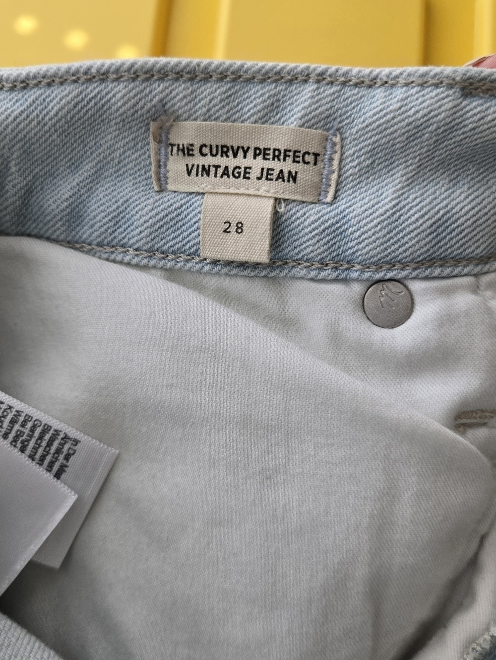 Madewell Women's The Curvy Perfect Vintage Jean -Size 28 - Picture 3 of 10